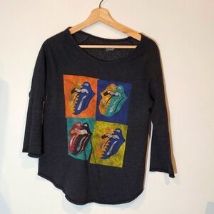 Bravado Rolling Stones Graphic Top